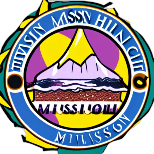 mission, hill, melts, logo transparent PNG cut-out