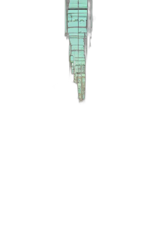 building, umbrella, bottle, weapon, 3d render, pixel art, concept art, vaporwave transparent PNG cut-out