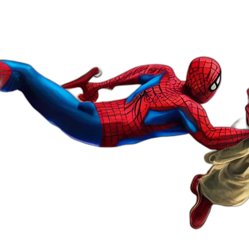comic book art, concept art, 3d render, photorealistic transparent PNG cut-out