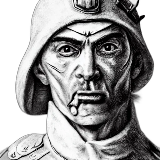 face, mask, comic book art, pencil sketch transparent PNG cut-out