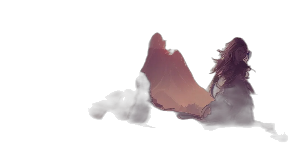 creature, dragon, mask, face, watercolor, concept art, anime, fantasy art transparent PNG cut-out