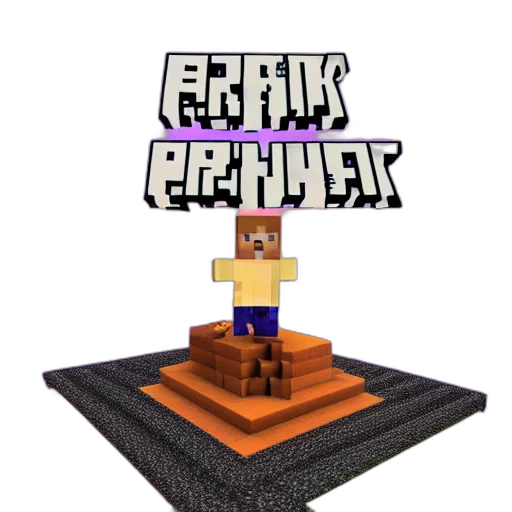 3d render, pixel art, concept art, frank transparent PNG cut-out