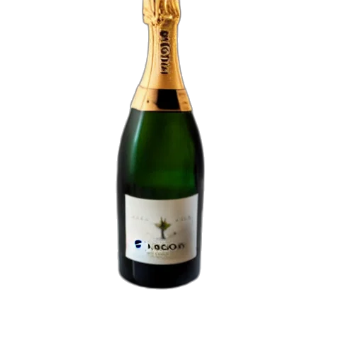 bottle, 3d render, fancy, dinosaur, drinking, prosecco transparent PNG cut-out