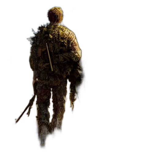 jacket, weapon, staff, animal transparent PNG cut-out