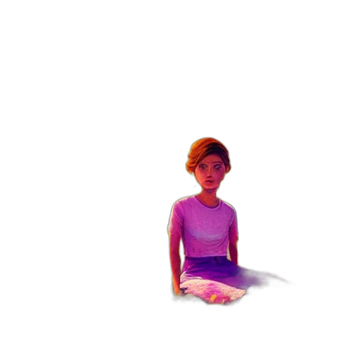 dress, robot, staff, face transparent PNG cut-out