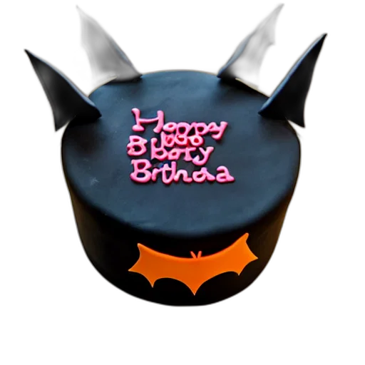 crown, hat, 3d render, bat, birthday, cake, girls transparent PNG cut-out