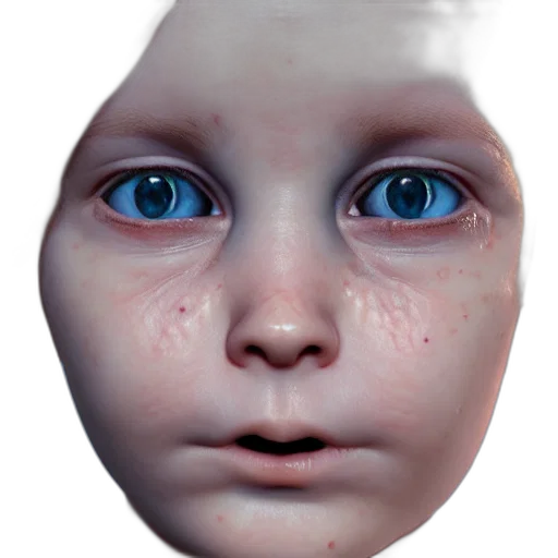 face, mask, creature, robot transparent PNG cut-out