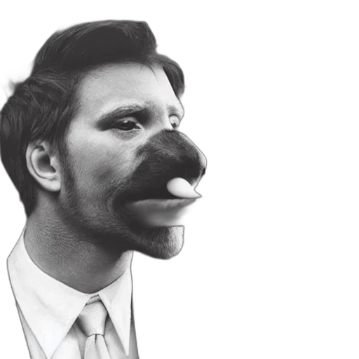 mask, face, animal, creature transparent PNG cut-out