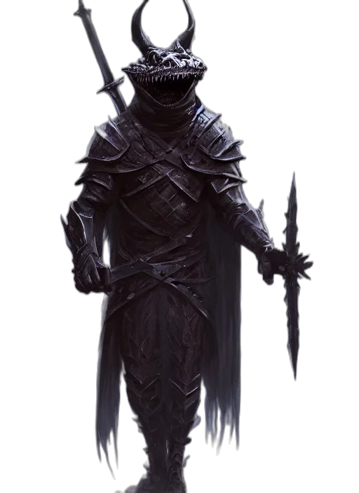 mask, staff, dragon, creature, concept art, fantasy art, pixel art, 3d render transparent PNG cut-out