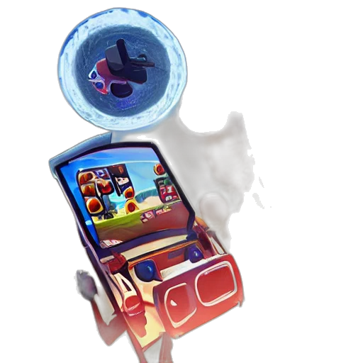 jewelry, robot, furniture, food, concept art, 3d render, pixel art, outer space transparent PNG cut-out