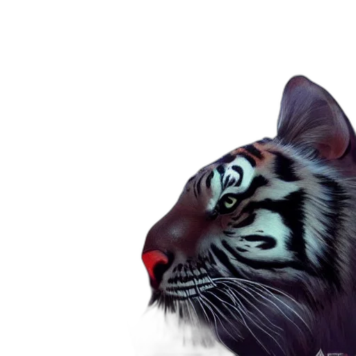 animal, creature, photorealistic, 3d render, concept art, fantasy art, two, head transparent PNG cut-out