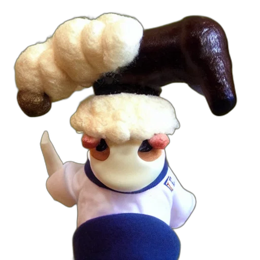 hat, staff, food, hair, 3d render, concept art, chef, gordon transparent PNG cut-out