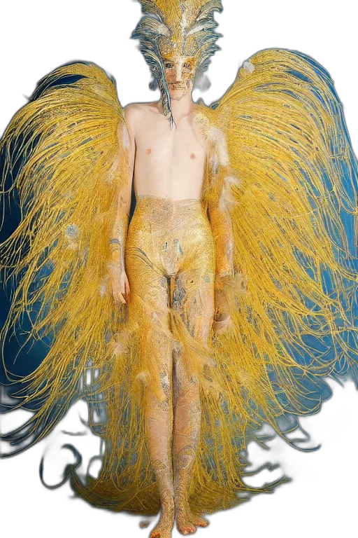 hair, dress, creature, concept art transparent PNG cut-out
