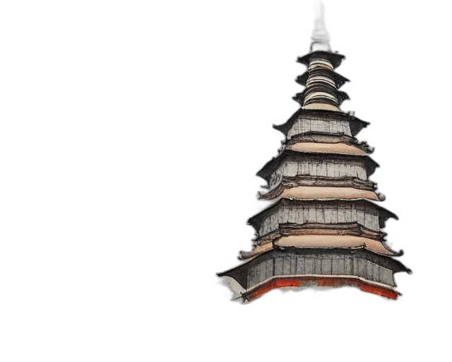 building, dragon, crown, staff transparent PNG cut-out