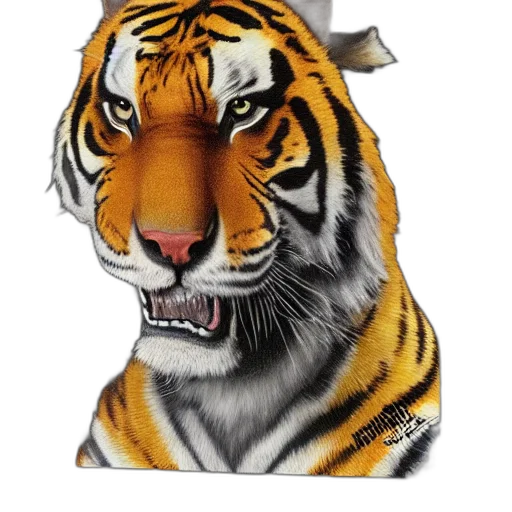 animal, photorealistic, 3d render, concept art transparent PNG cut-out