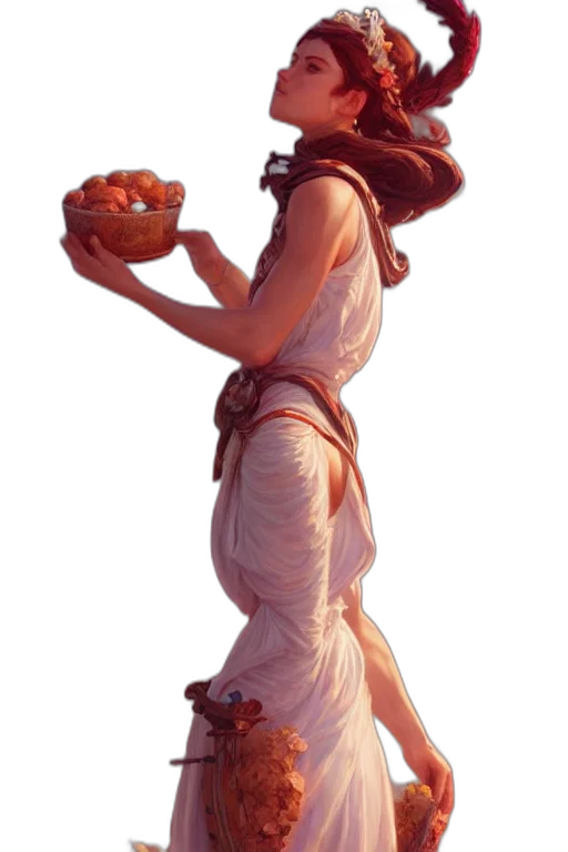 dress, food, concept art, fantasy art transparent PNG cut-out