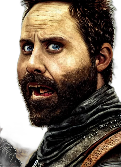 photorealistic, fantasy art, comic book art, concept art, portrait, charlie, day, always transparent PNG cut-out