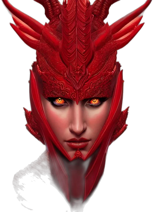 mask, face, dragon, creature, fantasy art, concept art, 3d render, photorealistic transparent PNG cut-out