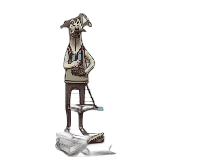 staff, robot, creature, furniture transparent PNG cut-out