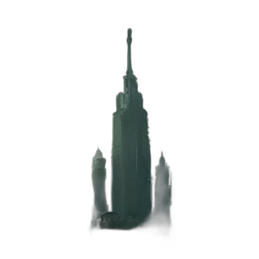 building, staff, weapon, robot, 3d render, concept art, photorealistic, pixel art transparent PNG cut-out