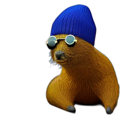 hat, animal, creature, jacket transparent PNG cut-out