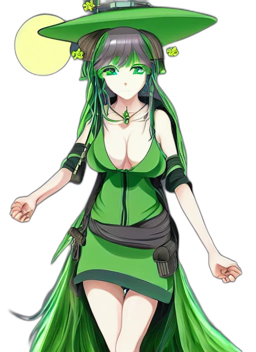 staff, dress, weapon, anime transparent PNG cut-out
