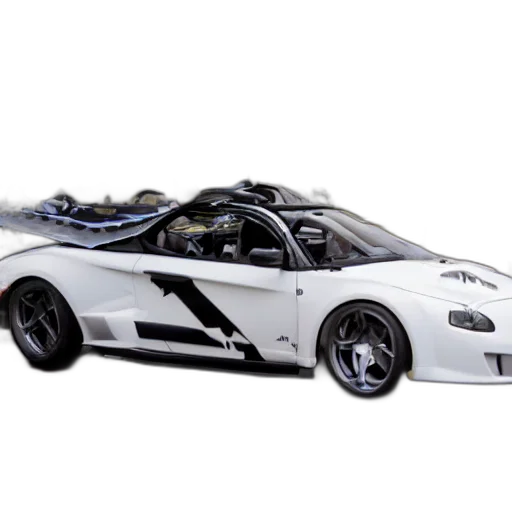 car, 3d render, cavalo transparent PNG cut-out