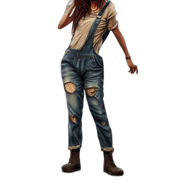 jacket, staff, concept art, fantasy art, photorealistic, pixel art, earth tones, full transparent PNG cut-out