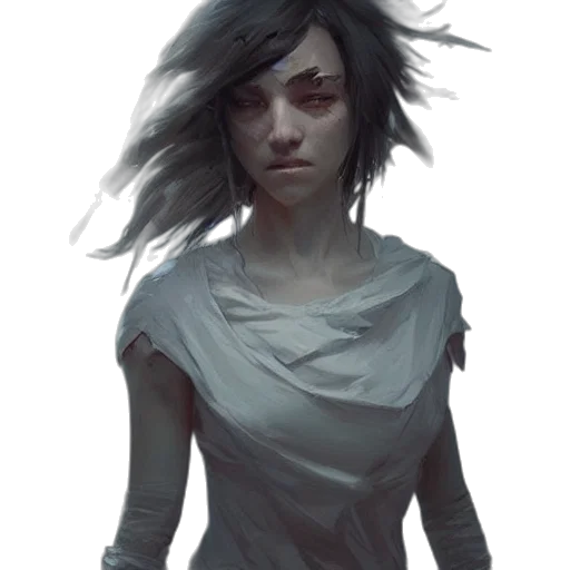 face, dress, mask, creature transparent PNG cut-out