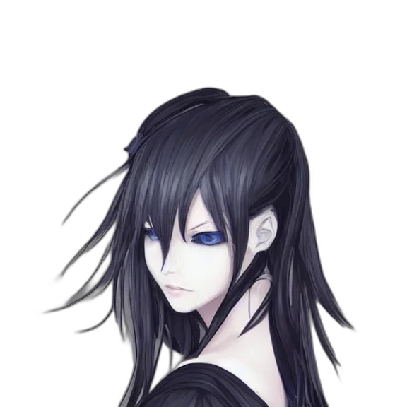 mask, face, hair, creature, fantasy art, concept art, anime, pixel art transparent PNG cut-out