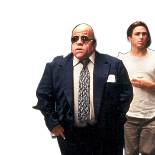 jacket, city street, fire, danny, devito, wall, street transparent PNG cut-out