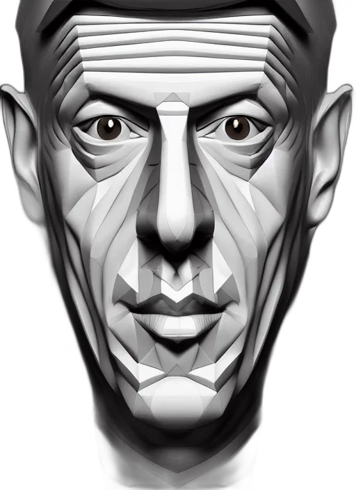 mask, face, robot, photorealistic transparent PNG cut-out