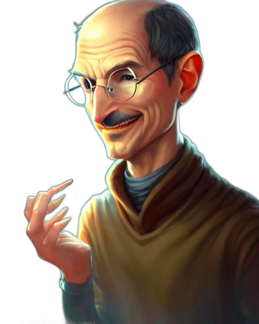staff, face, jacket, cartoon, concept art, fantasy art, photorealistic, cute transparent PNG cut-out