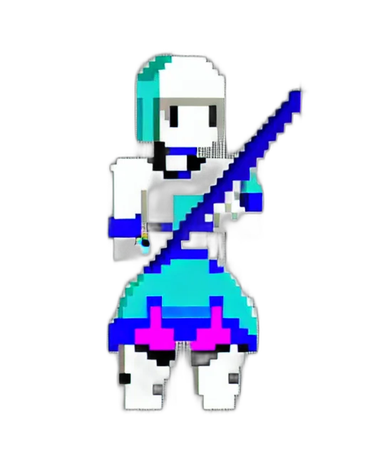 robot, sword, staff, weapon transparent PNG cut-out
