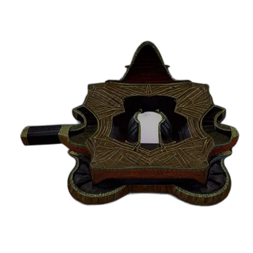 crown, jewelry, mask, umbrella, 3d render, occult, toy, artifact transparent PNG cut-out