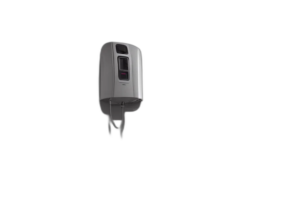 robot, staff, 3d render, electric transparent PNG cut-out