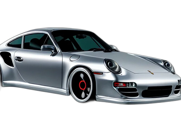 car, photorealistic, 3d render, concept art transparent PNG cut-out