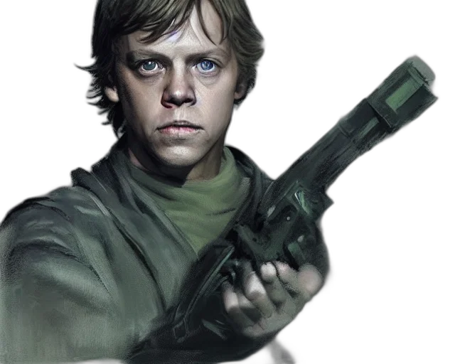 weapon, photorealistic, comic book art, concept art transparent PNG cut-out
