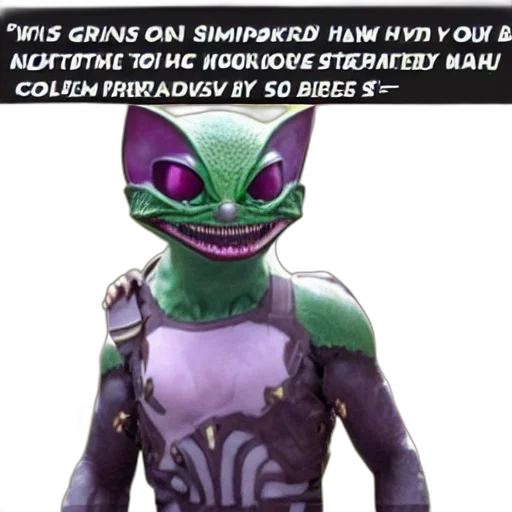 concept art, smug, shield, gremlin transparent PNG cut-out