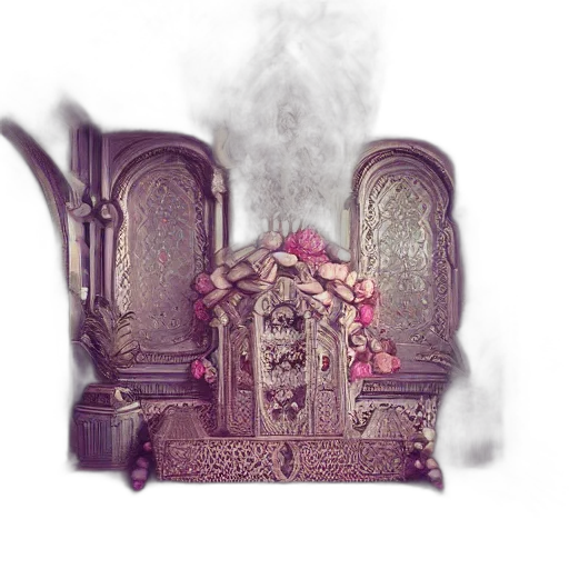 crown, furniture, mask, jewelry, concept art, 3d render, fantasy art, photorealistic transparent PNG cut-out