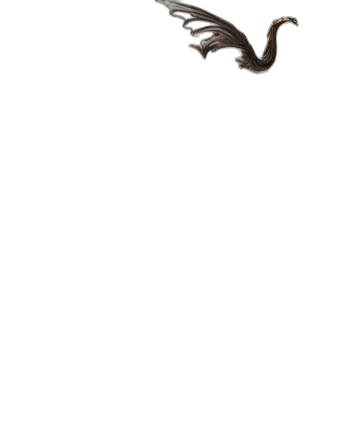 dragon, animal, staff, creature transparent PNG cut-out