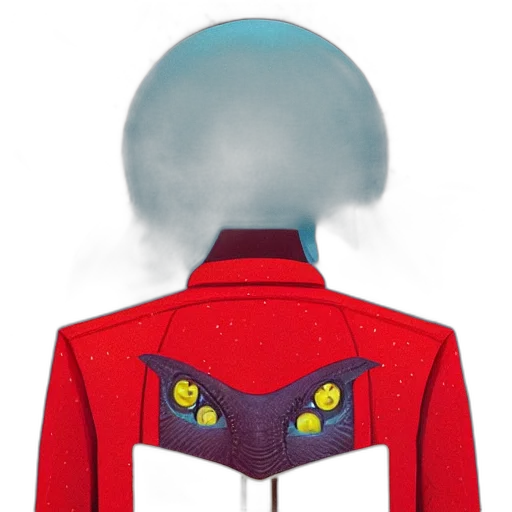 jacket, mask, robot, staff transparent PNG cut-out
