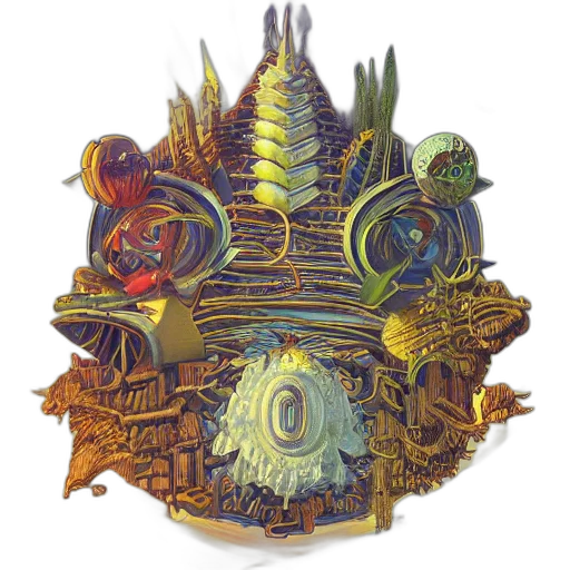 crown, jewelry, staff, mask transparent PNG cut-out