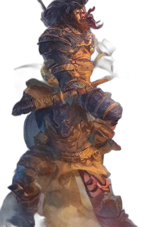 dragon, mask, staff, sword transparent PNG cut-out