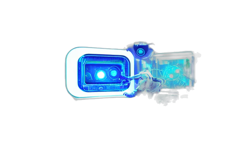weapon, robot, staff, jewelry transparent PNG cut-out