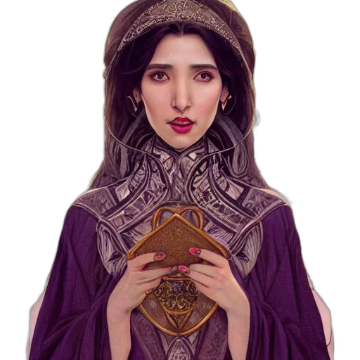 face, jewelry, crown, staff transparent PNG cut-out