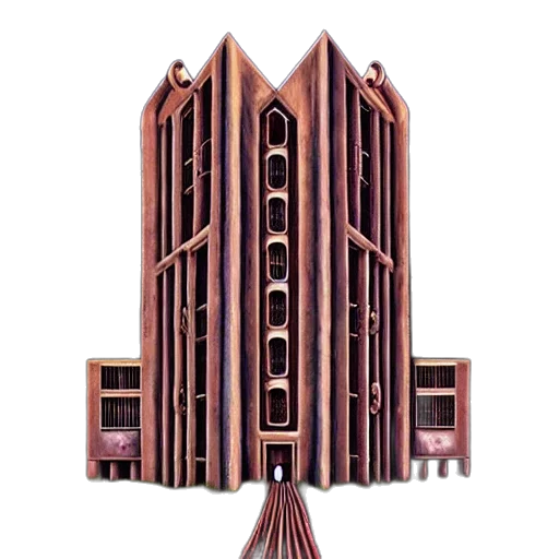 building, furniture, crown, weapon transparent PNG cut-out