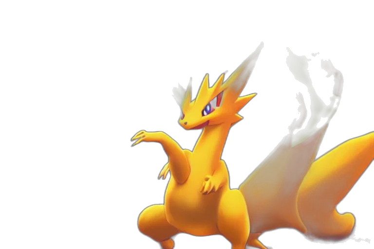 dragon, creature, animal, staff, concept art, fantasy art, 3d render, pixel art transparent PNG cut-out