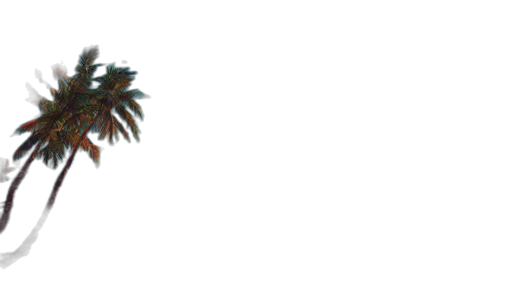 tree, hair, crown, flower, 3d render, vaporwave, pixel art, concept art transparent PNG cut-out