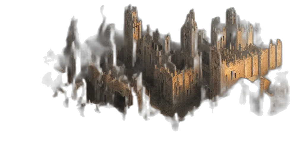 building, crown, dragon, concept art transparent PNG cut-out